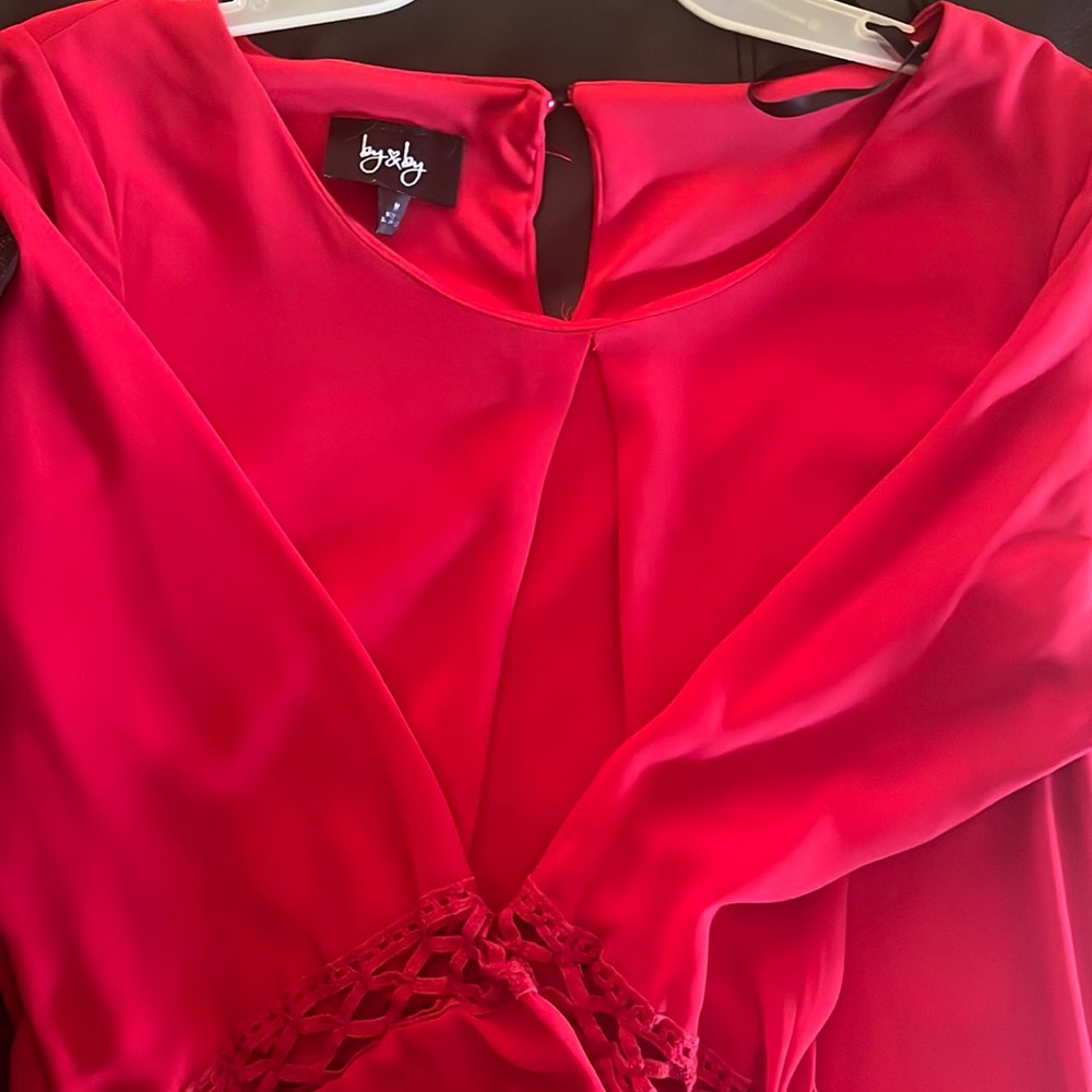 Red dress